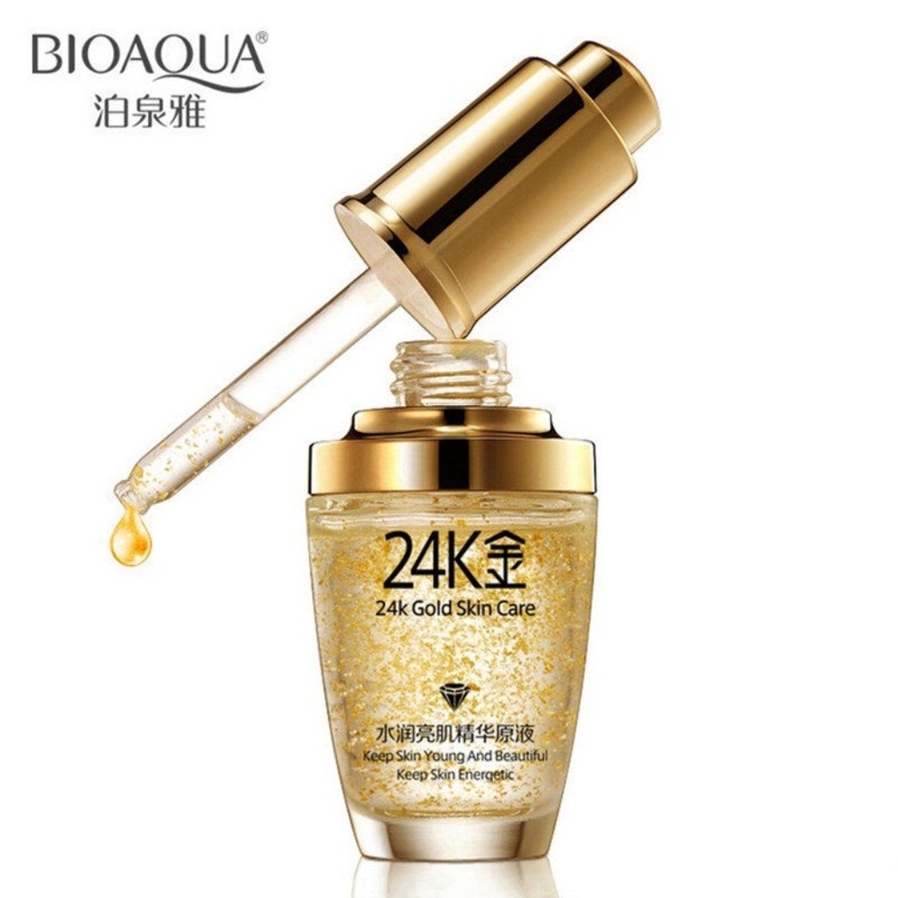 BIOAQUA Gold Essence Whitening Hyaluronic Liqud